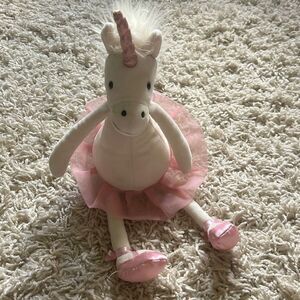 Jellycat Dancing Darcey Unicorn Stuffed Animal, Medium, 13 inches